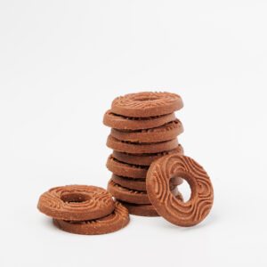 Biscuiți INELUȘ 200g cu cacao și aromă de rom
