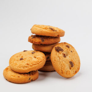 Biscuiți ROTUNZI cu picături de ciocolată 200g