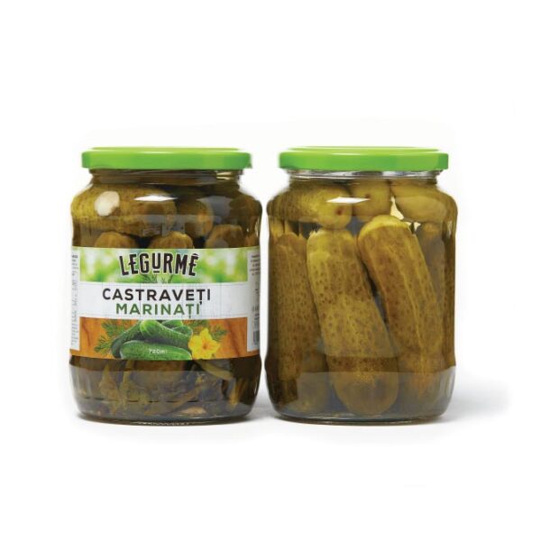 Castraveți marinați slabi acri 720ml