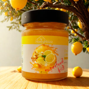 Crema de miere cu lamaie si ghimbir 250 g
