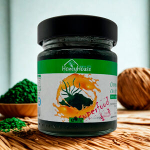 Crema de miere cu spirulina 250 g