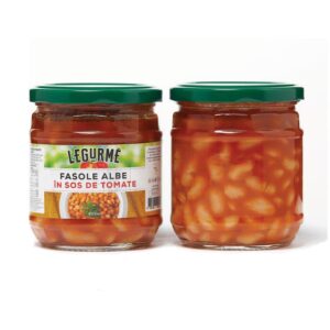 Fasole în sos de tomate